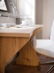 Forte Письмовий стіл 140x65 см, дуб Artisan, UTPB202-D78 - Home Club, зображення 4