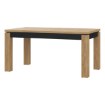 Forte Розкладний стіл 160x90 см Kaszimiro, дуб Waterford/чорний, TBLT7016-M465 - Home Club, зображення 6