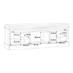 Forte Мягкая скамейка, KZMT011-M328 - Home Club, изображение 9