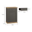 Forte Шкаф для обуви, PNTK213-Q243 - Home Club, изображение 7