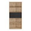 Forte Стеллаж 95 см Auriquet «Дикий дуб», натуральный / чёрный, AUQR721-Q362 - Home Club, изображение 10