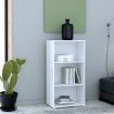 Forte Узкий низкий открытый стеллаж, 55 см, белый, T2KR50-120 - Home Club