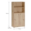 Forte Стелаж 75 см Archbox «Дуб Artisan», T2KR421-D78 - Home Club, зображення 8