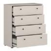 Forte Комода 75 см Archbox, пісочний, T2KK212-U60 - Home Club, зображення 5