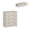 Forte Комода 75 см Archbox, пісочний, T2KK212-U60 - Home Club, зображення 6