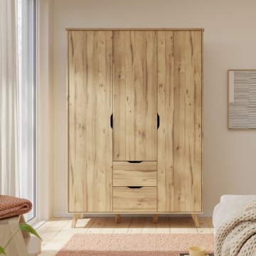 Forte Шкаф 140 см Vankka «Дубовая доска», VNKS832-D55 - Home Club