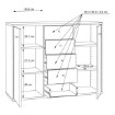 Forte Комода 110 см Archbox Old – Wood Vintage, T2KK45-H51 - Home Club, зображення 7