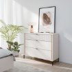 Forte Комод 110 см Seravel, цвет «Песочный»/«Дуб Маувелла», SVLK211-Q112 - Home Club