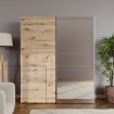 Forte Шафа 170 см Winn 2, дуб Artisan, W2QS8233S-D78 - Home Club, зображення 3