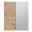 Forte Шафа 170 см Winn 2, дуб Artisan, W2QS8233S-D78 - Home Club, зображення 6