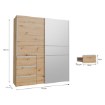 Forte Шафа 170 см Winn 2, дуб Artisan, W2QS8233S-D78 - Home Club, зображення 12