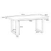 Forte Столик 110 см Coffee Tables Дуб Artisan /, OSTT503-C826 - Home Club, зображення 5