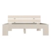Forte Двоспальне ліжко 160x200 см Ingalill, пісочний, DRFL1162-U60 - Home Club
