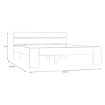 Forte Двоспальне ліжко 160x200 см Ingalill, пісочний, DRFL1162-U60 - Home Club, зображення 3