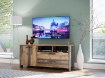 Forte Тв-тумба з висувними ящиками 140 см Clif Old – Wood Vintage/Бетон, CLFT231-C546 - Home Club