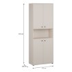 Forte Стелаж 75 см Archbox, пісочний, T2KR821-U60 - Home Club, зображення 8