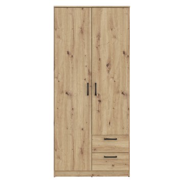 Forte Шафа 80 см з висувними ящиками Niko, дуб Artisan, NIKS81-D78 - Home Club