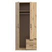 Forte Шафа 80 см з висувними ящиками Niko, дуб Artisan, NIKS81-D78 - Home Club, зображення 3