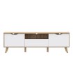 Forte Тв-тумба 180 см Vankka «Дубовая доска»/Белый, VNKT131-L25 - Home Club, изображение 4