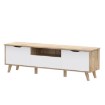 Forte Тв-тумба 180 см Vankka «Дубовая доска»/Белый, VNKT131-L25 - Home Club, изображение 8