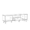 Forte Тв-тумба 180 см Vankka «Дубовая доска»/Белый, VNKT131-L25 - Home Club, изображение 10