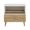 Forte Шафка 60 см Harllson, білий/дуб Mauvella, HLTK111EC-M793 - Home Club, зображення 3