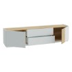 Forte Тв-тумба с ящиками, 200 см, Lewisville, Secret Grey/Дуб Mauvella, LWST131-M742 - Home Club, изображение 5