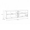 Forte Шафка 145 см Archbox, пісочний, T2KT131-U60 - Home Club, зображення 9