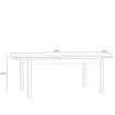 Forte Раздвижной стол 160x90 см Jytana, TBLT7029-D108 - Home Club, изображение 7