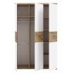 Forte Шафа 120 см Winnie Дуб Artisan/Білий, WNS831-C830 - Home Club, зображення 3