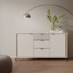 Forte Комод 160 см Seravel, цвет «Песочный»/«Дуб Маувелла», SVLK231-Q112 - Home Club, изображение 2