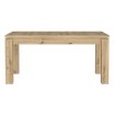 Forte Раздвижной стол 160x90 см Trondheim, дуб Artisan, ALCT44-D78 - Home Club, изображение 2