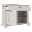 Forte Комод 125 см Kashmir, біла сосна, KSMK223-D43 - Home Club, зображення 5