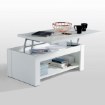 Forte Столик 110 см Coffee Tables Білий / Білий глянцевий, DURT511-C04 - Home Club, зображення 3