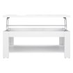 Forte Столик 110 см Coffee Tables Білий / Білий глянцевий, DURT511-C04 - Home Club, зображення 5