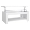 Forte Столик 110 см Coffee Tables Білий / Білий глянцевий, DURT511-C04 - Home Club, зображення 7