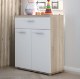 Forte Комод 80 см Winnie, дуб «Сонома» / белый, WNK431-Q36 - Home Club