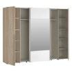 Forte Шкаф 270 см Narago, дуб «Сонома»/белый, RXGS82511-Q45F - Home Club, изображение 6