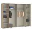 Forte Шкаф 270 см Narago, дуб «Сонома»/белый, RXGS82511-Q45F - Home Club, изображение 7