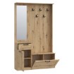 Forte Передпокій 110 см Niko «Дуб Artisan», NIKD041-D78 - Home Club, зображення 5