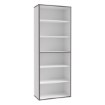 Forte Открытый стеллаж 85 см Keflavik, белый/графитовый, KFLR823-J53 - Home Club, изображение 3