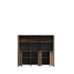 Forte Стеллаж 136 см Clif Old – Винтажное дерево/Тёмно-серый бетон, CLFR331-C546 - Home Club, изображение 3