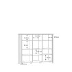 Forte Стеллаж 136 см Clif Old – Винтажное дерево/Тёмно-серый бетон, CLFR331-C546 - Home Club, изображение 8