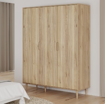 Forte Шкаф 155 см Sherbrooke, дуб Mauvella, CVRS831LEC-D108 - Home Club