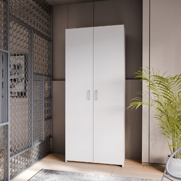 Forte Шкаф 80 см Econobox, белый, ECBS822-120 - Home Club