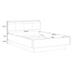 Forte Ліжко для підлітків, RDNL242-N41 - Home Club, зображення 4