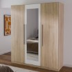 Forte Шафа 180 см Helen, дуб «Сонома»/білий, HLNS931-Q45F - Home Club