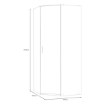 Forte Кутова шафа 90x90 см Econobox 2, дуб Mauvella, ECBS911-D108 - Home Club, зображення 5