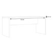 Forte Письменный стол 160x80 см Duro, DURB201-T75 - Home Club, изображение 5