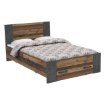 Forte Односпальная кровать 120x200 см Clif Old – Wood Vintage/Beton, CLFL1121-C546 - Home Club, изображение 3